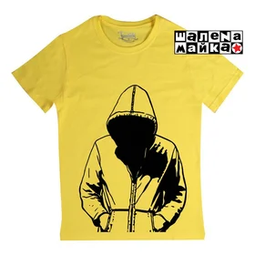 Прикольные футболки: Swag Хулиган на желтом